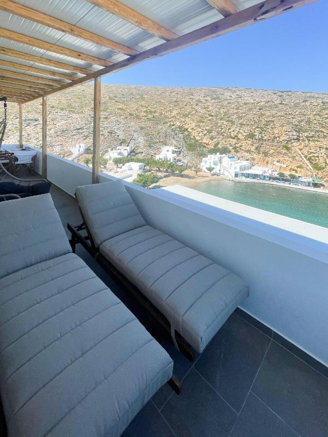 Droufakos' Home, Lux Seafront Apartment W. View Cherronisos (Sifnos) Exterior foto