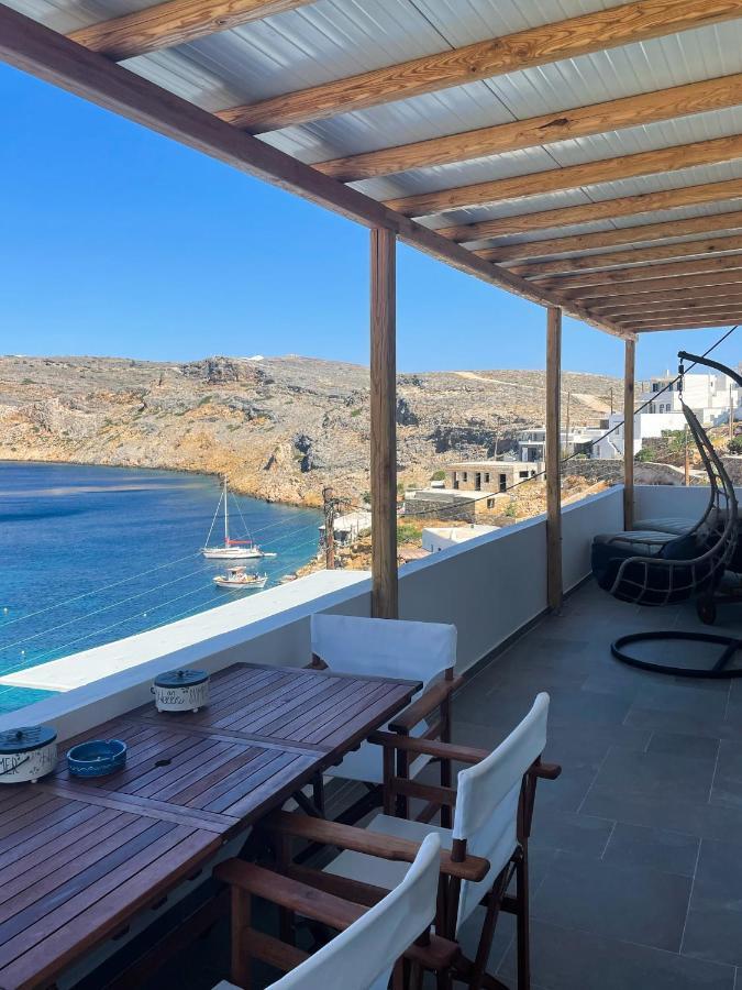 Droufakos' Home, Lux Seafront Apartment W. View Cherronisos (Sifnos) Exterior foto