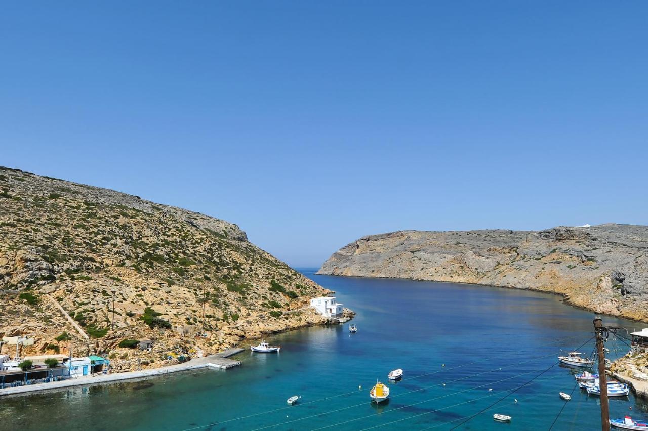 Droufakos' Home, Lux Seafront Apartment W. View Cherronisos (Sifnos) Exterior foto