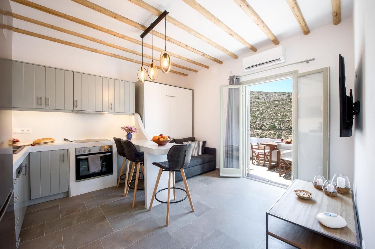 Droufakos' Home, Lux Seafront Apartment W. View Cherronisos (Sifnos) Exterior foto